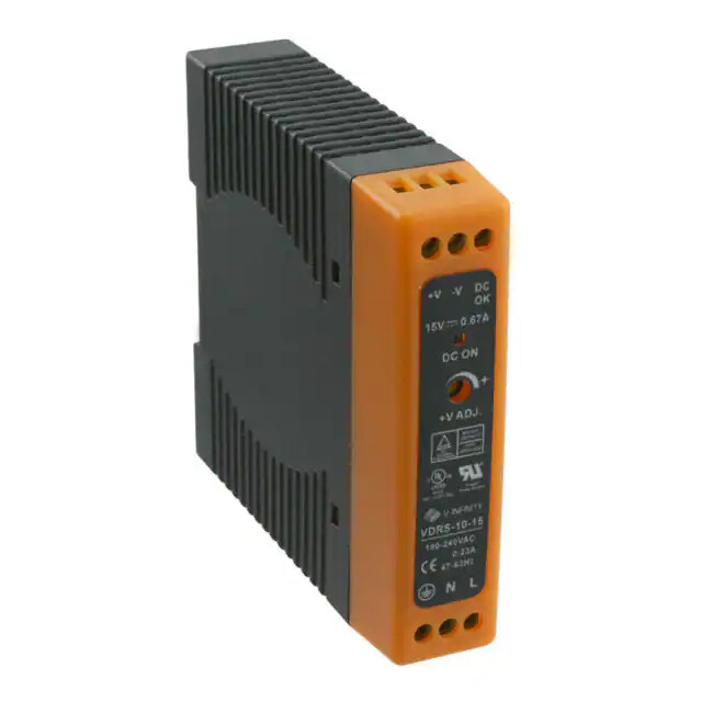 VDRS-10-15 CUI INC Power Supply 240VAC 0.23A 47-63Hz Class 2 Power Supply