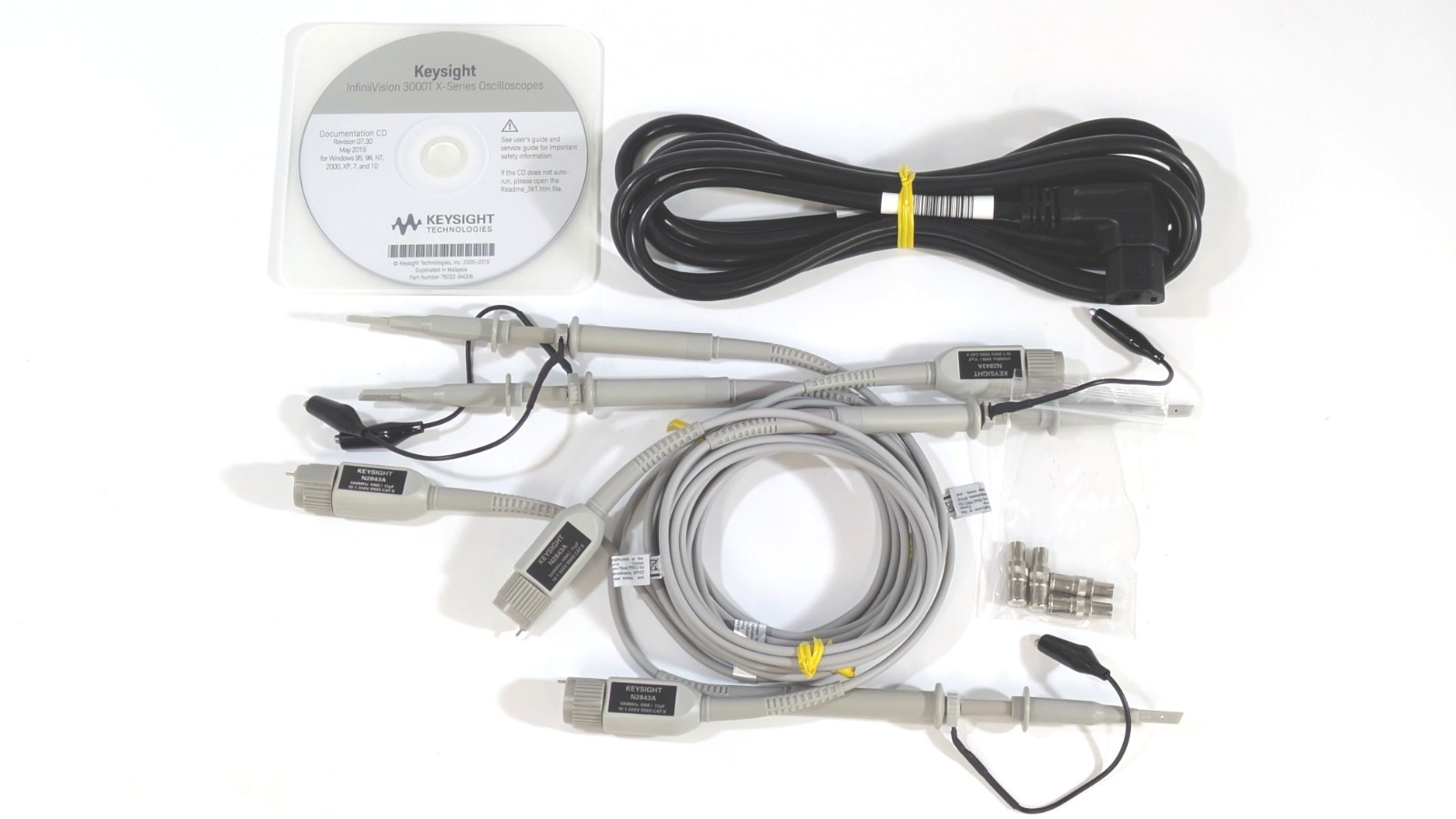 DSOX3104T[Calibrated] Oscilloscope 4CH 1GHz 5GSa/s Keysight S/N:MY55120029