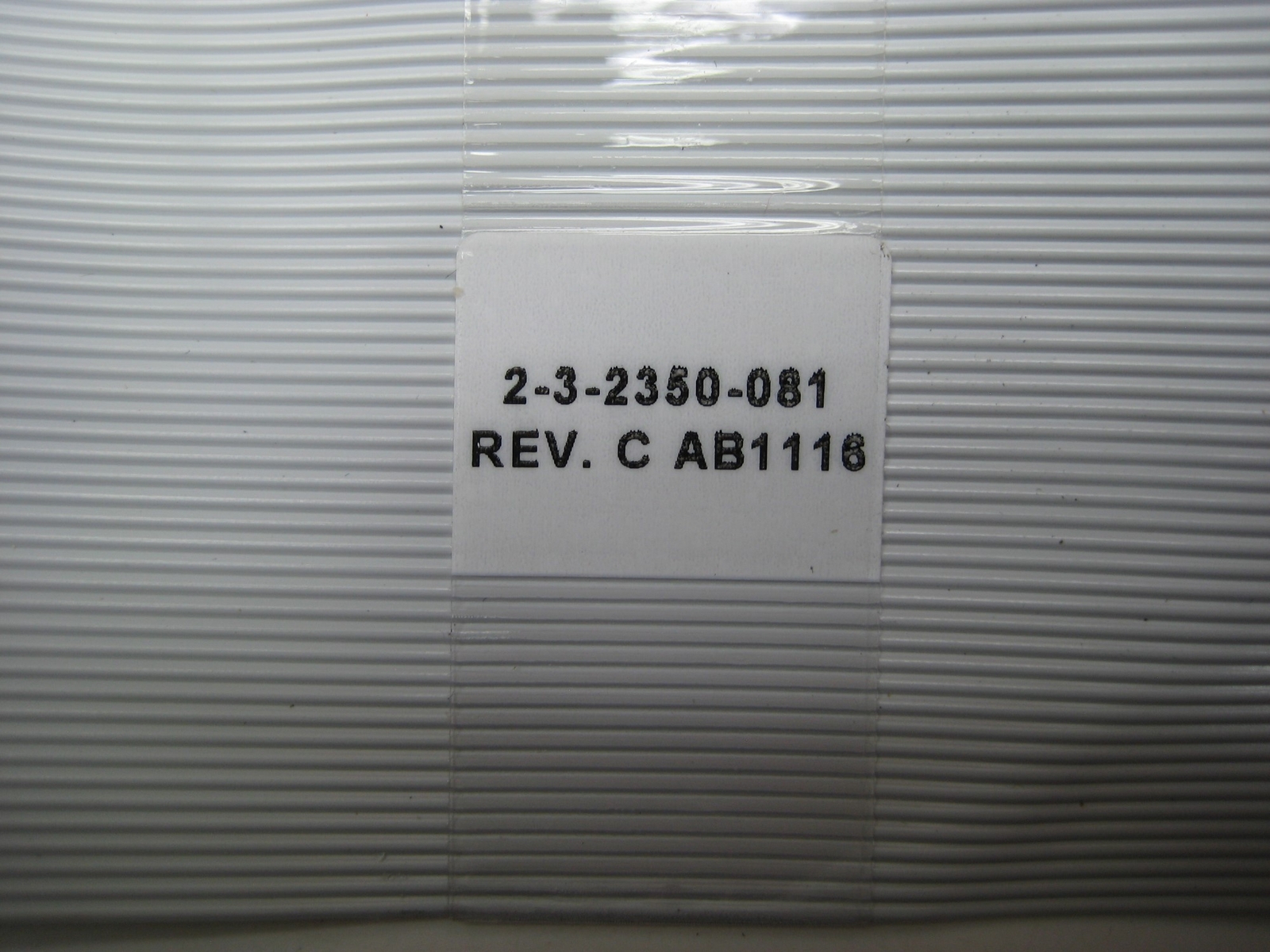 INDUSTRIAL SPARE 2-3-2350-081 REV.C RIBBON CABLE NSNP