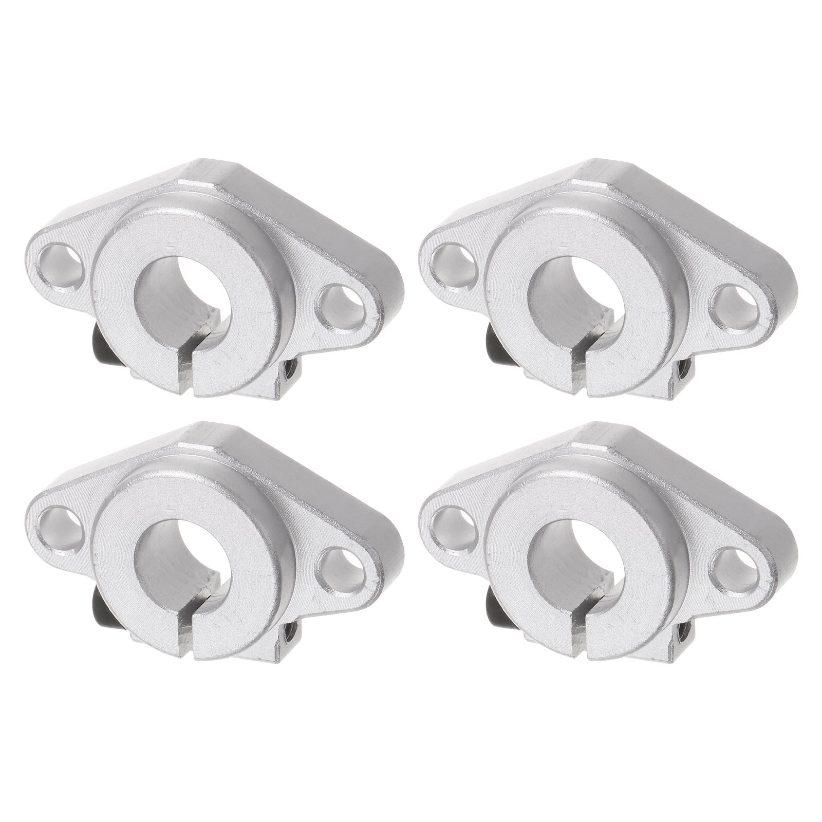 4pcs SHF12 Aluminum Linear Rod Rail Shaft Support for 12mm Linear Motion Guides