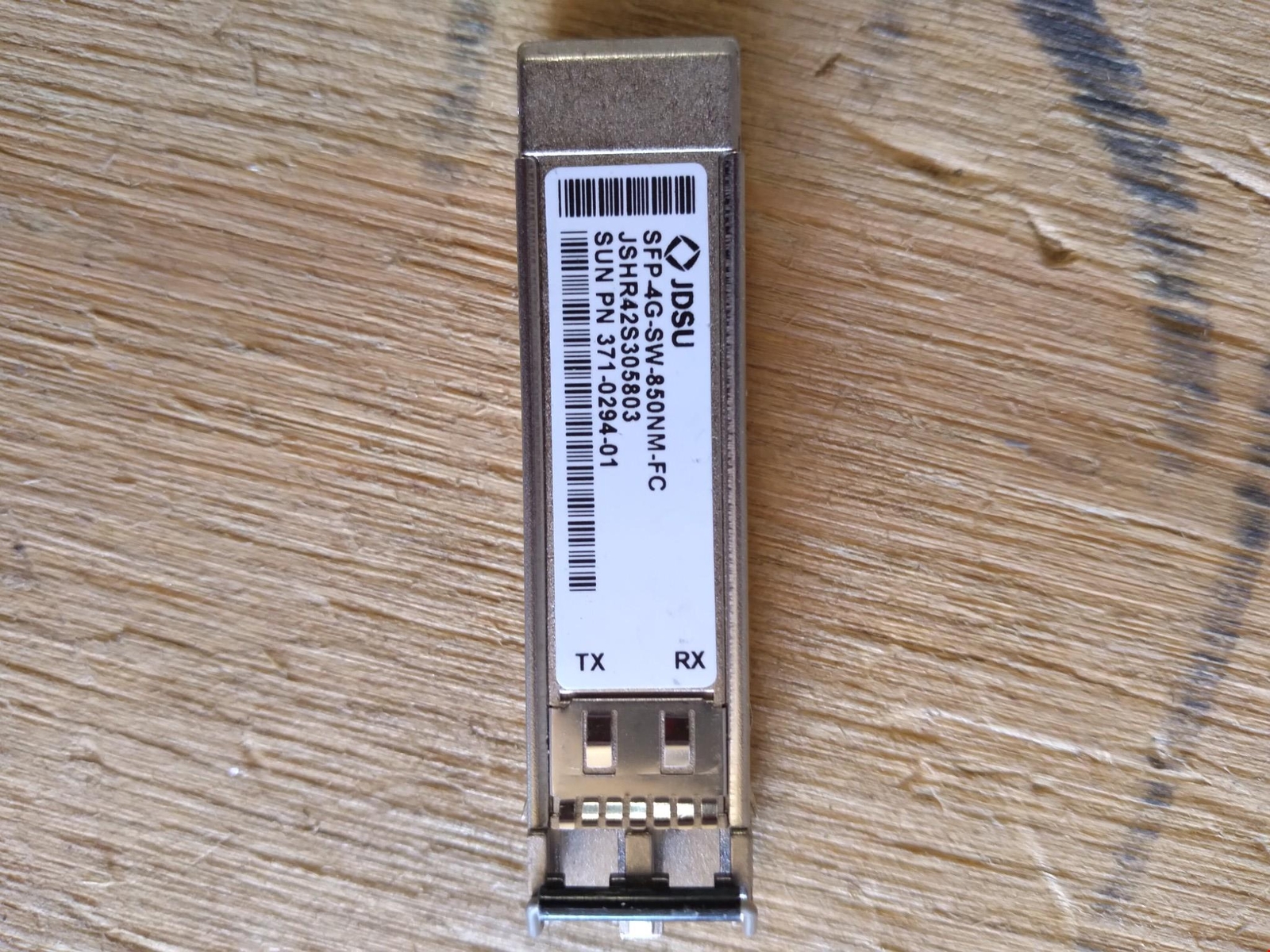 JDSU JSHR42S305803 SFP-4G-SW-850NM-FC 4Gbps Fiber Transceiver Module 371-0294-01
