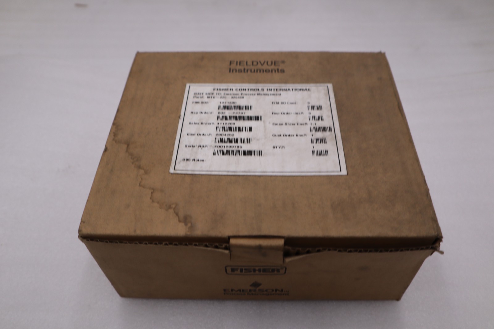 NEW OPEN BOX FISHER CONTROLS MTG-225-306624 STOCK GF409