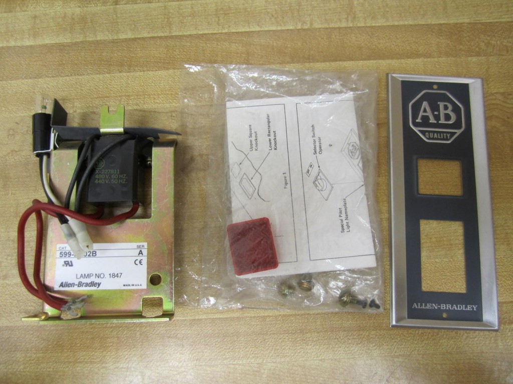 Allen Bradley 599-PL02B Pilot Light Kit 599PL02B Series A