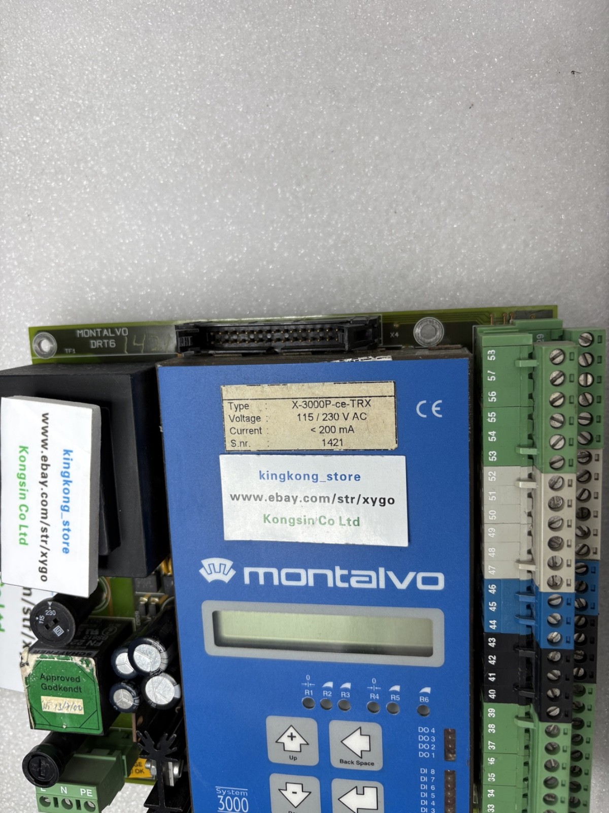 Montalvo System 3000 X-3000P-ce-TRX for kingkong_store