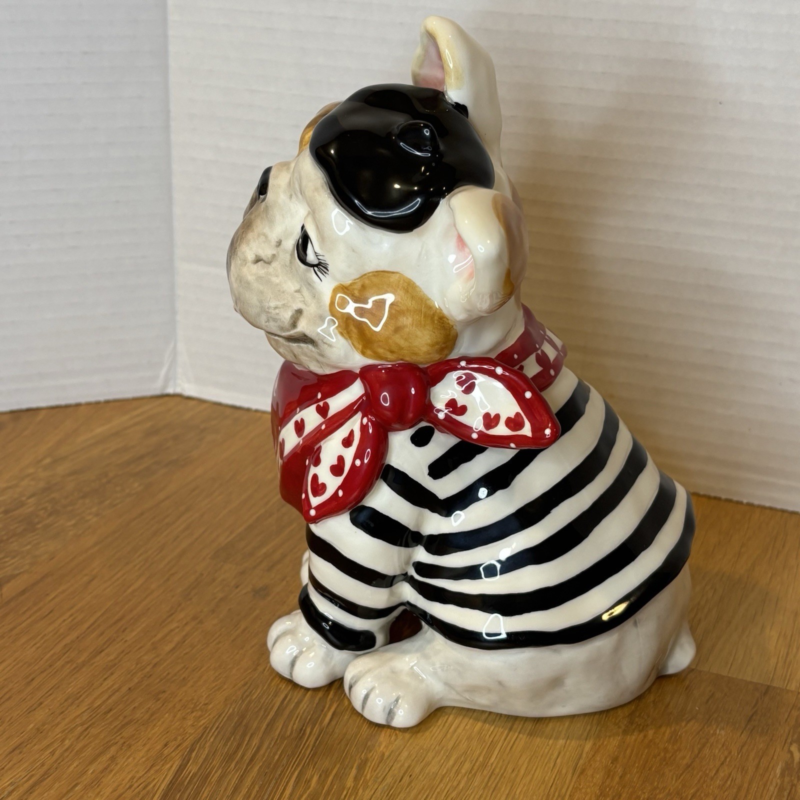 Blue Sky Clay Works ~ Free French Kisses Bulldog Figure ~ by Heather Goldmine