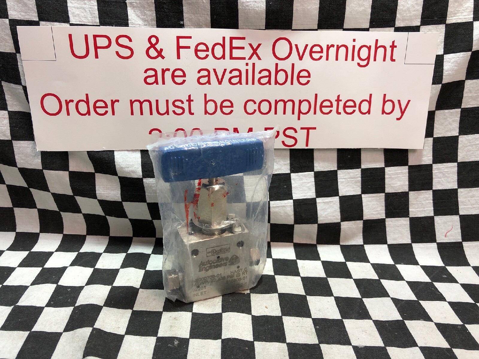 AUTOCLAVE ENGINEERS High Pressure Needle Valve, AE000709-01, ShipSameDay#1604P6