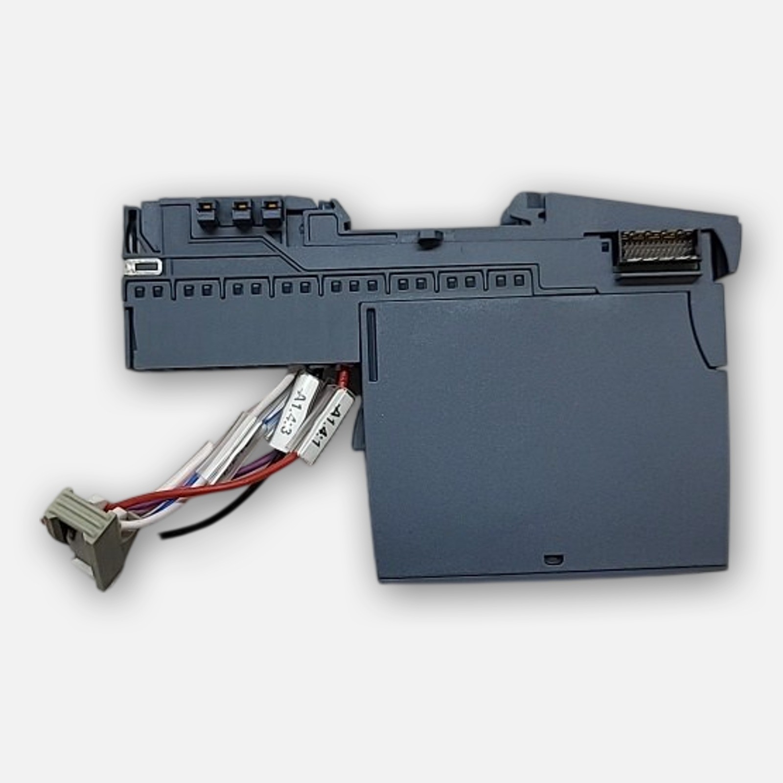 SIEMENS 6ES7 134-6GF00-0AA1 ANALOG INPUT MODULE W/ 6ES7 193-6BP00-0BA0 BASE UNIT
