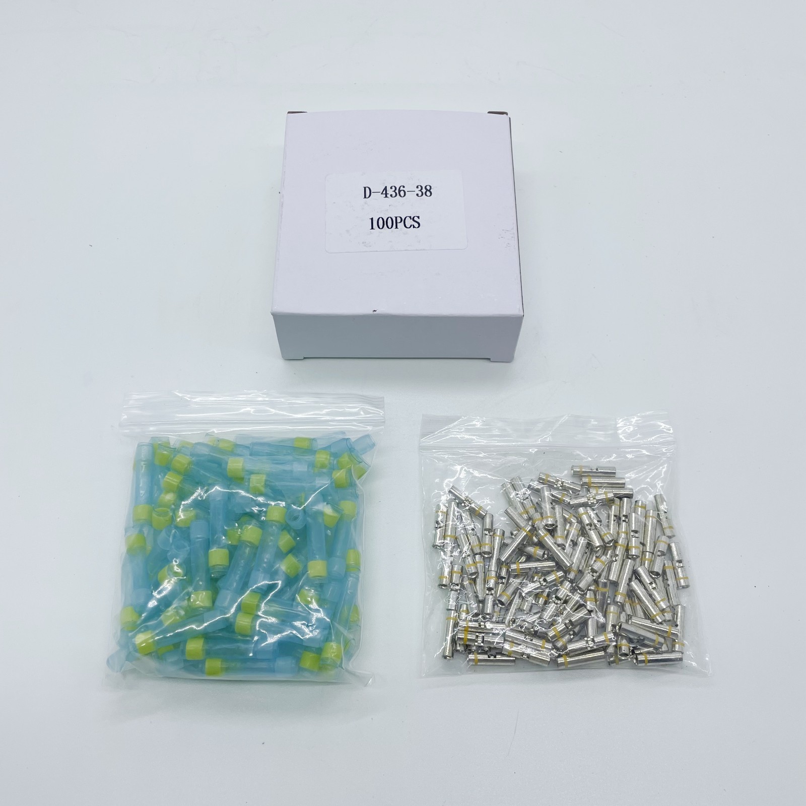 D-436-38 New 100pcs pack Plastic Case terminal for Military Aviation 650076-000
