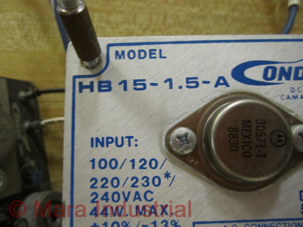 Condor HB15-1.5-A Power Supply