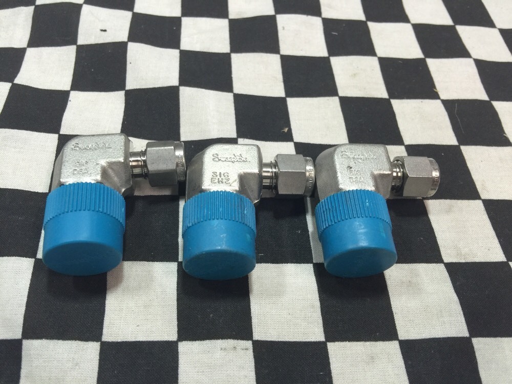 Lot Of 5 Swagelok SS-400-2-8 (3x) SS-600-2-12 (1X) Parker (SS-400-2-6) 1X #ZE30