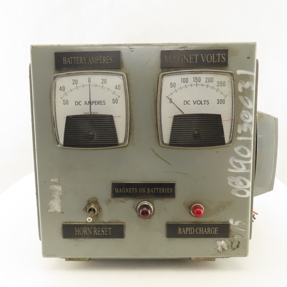 OS Walker Company BXM 4121 Display Section Controls Operator Interface