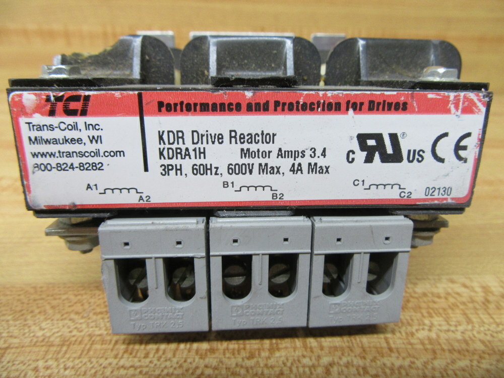 TCI KDRA1H KDR Drive Reactor