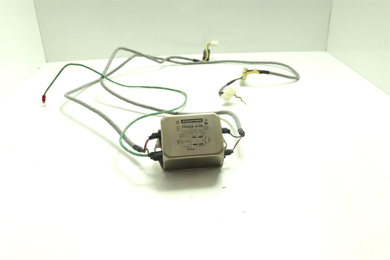 Lumenis 40C Sharplan Schaffner FN682-4/06 Line Filter 110/250 VAC