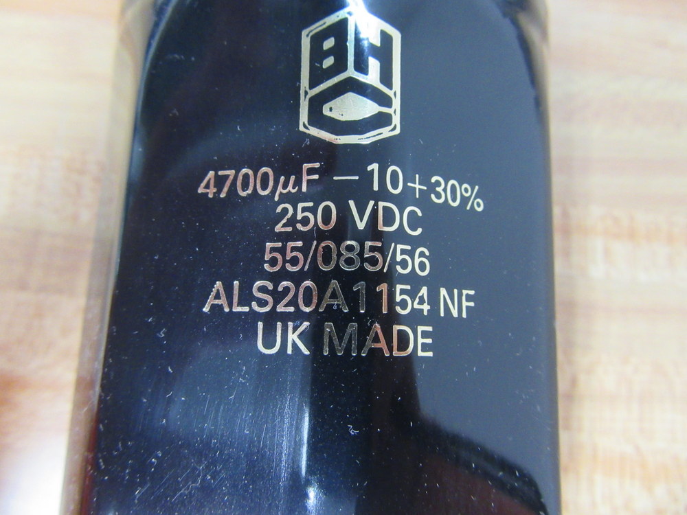 BHC ALS20A-1154-NF Capacitor ALS20A1154NF 4700 µF 250 VDC