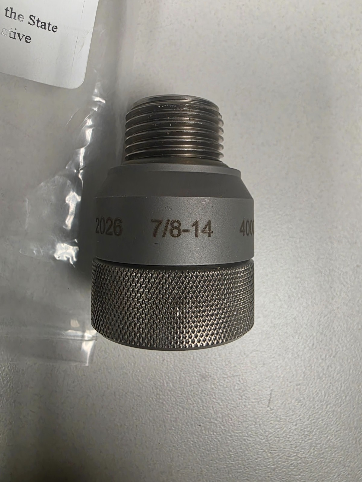 FasTest MIT104P TwistMate MIT Quick Connector 7/8-14 Internal Thread 10000 psi