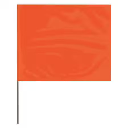 Presco 2330O-200 Marking Flag, Pvc, Blank, 100 Pk