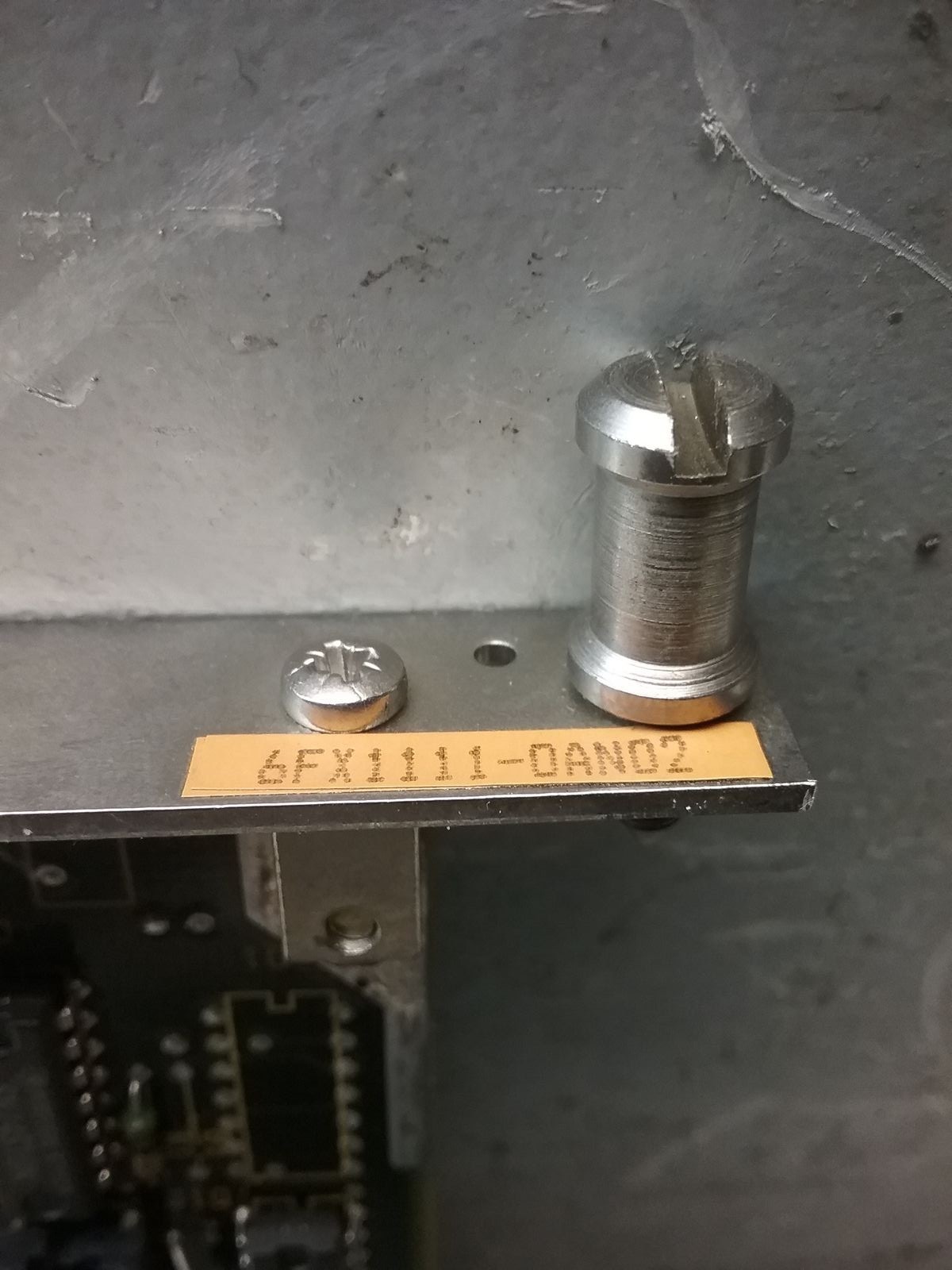 Siemens Circuit Board_6FX1111-0AN02
