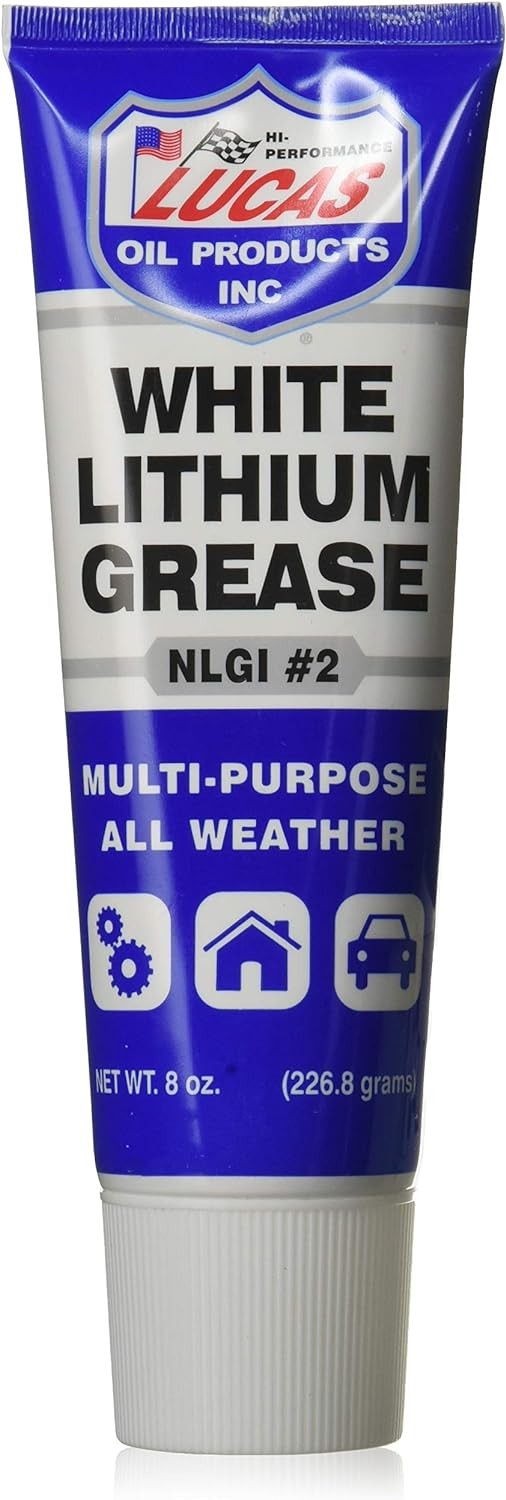 Lucas Oil 10533 White Lithium Grease – 8 oz. Squeeze Tube 8 Ounce