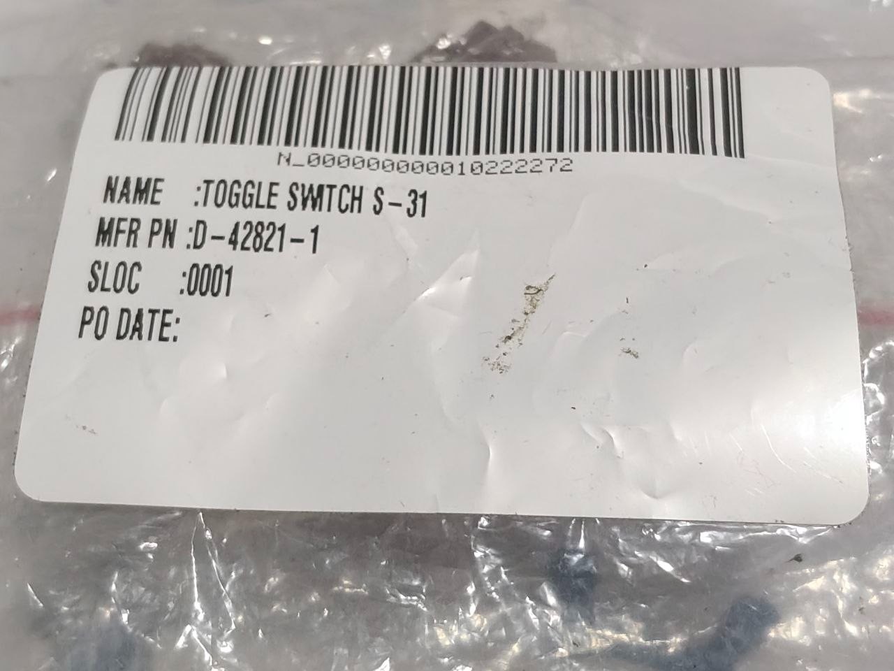Nikkai S-31 Toggle Switch D-42821-1 25A 125V.AC 9A 250V.AC (Lot of 2 Pcs)