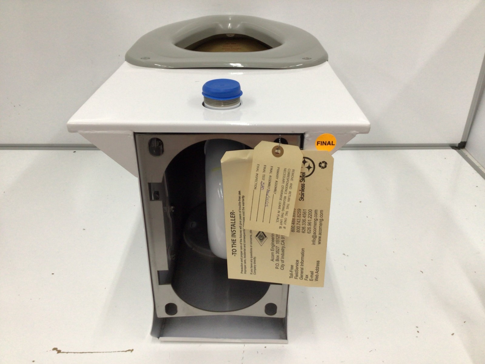 Bestcare WH2142-2802-1.6 12 In Rough-In 1.6 GPF Ligature Resistant Toilet