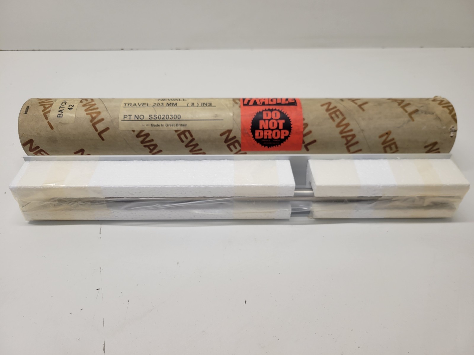 NEW OLD STOCK! NEWALL TRAVEL 203MM (8)INS SCALE ROD SS020300