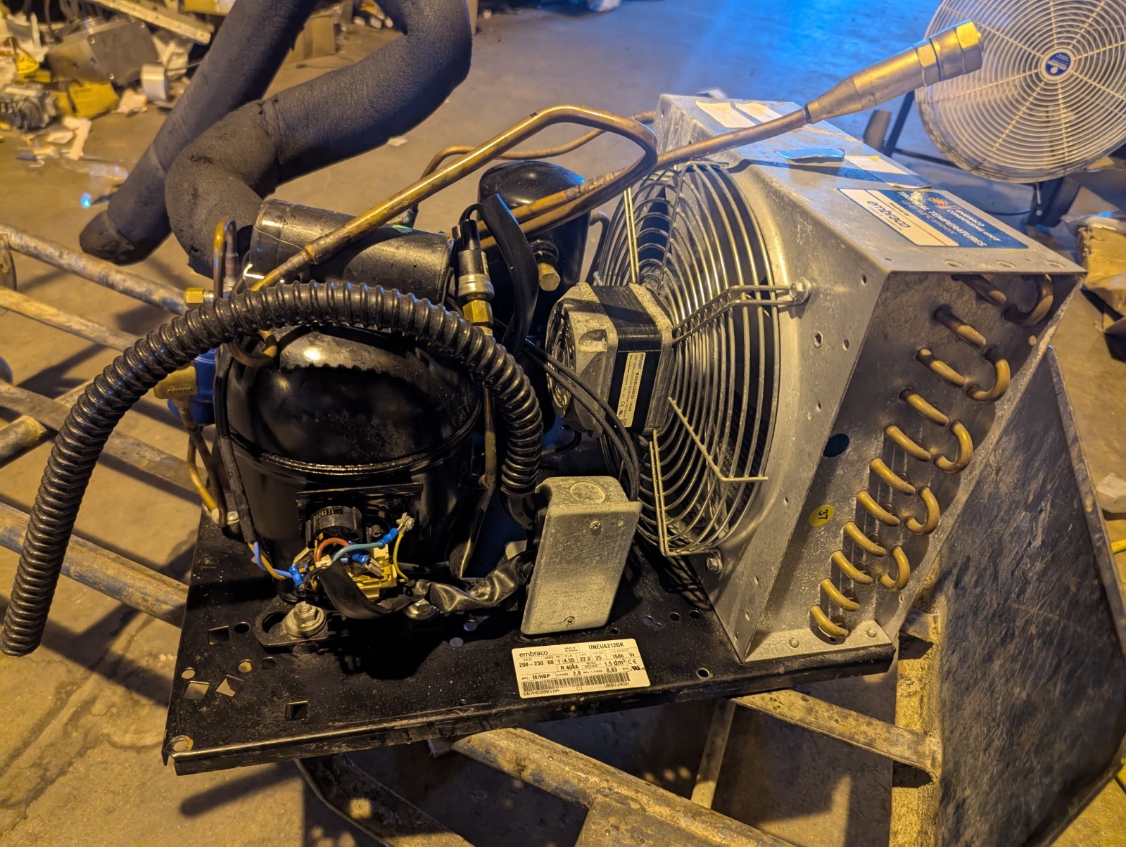 Embraco Uneu6212gk Ac Condensing Unit