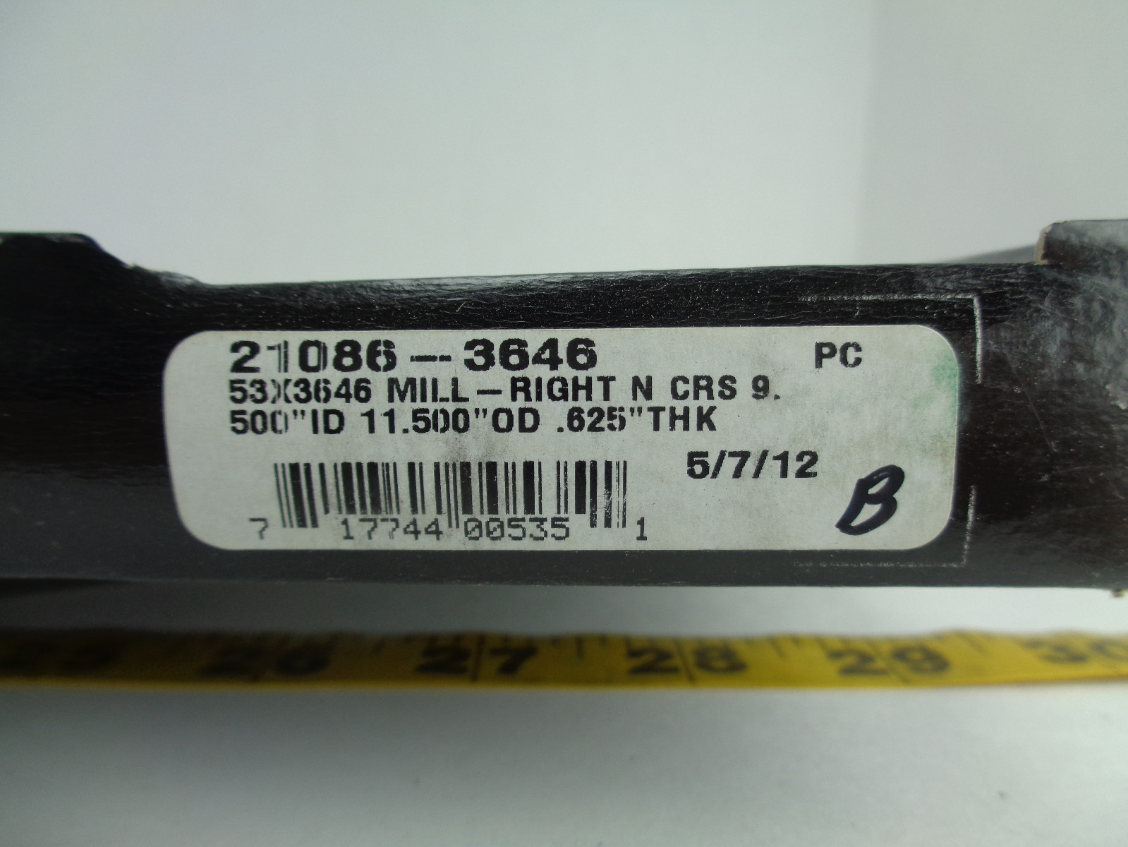 Garlock Klozure High-Performance Dynamic Oil Seal 21086-3646 53×3646 SKU B GS