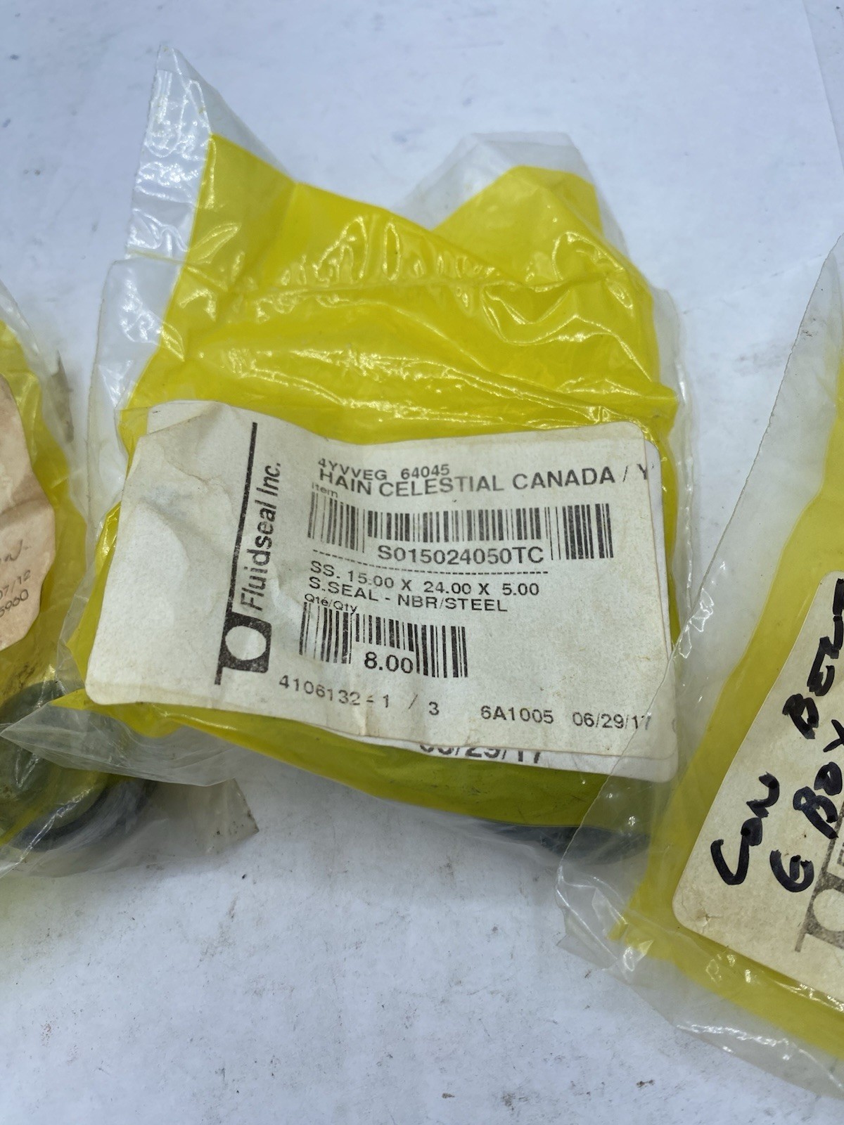 Lot Of 15 FLUIDSEAL Industrial Seals S015024050TC 15.00 x 24.00 x 5.00