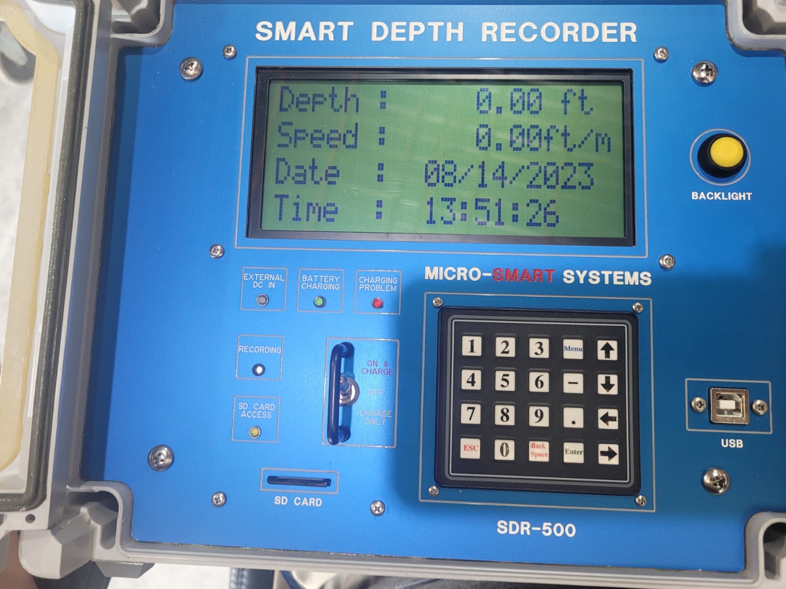 Micro-Smart Systems SDR-500 Smart Depth Recorder Wireline Tool
