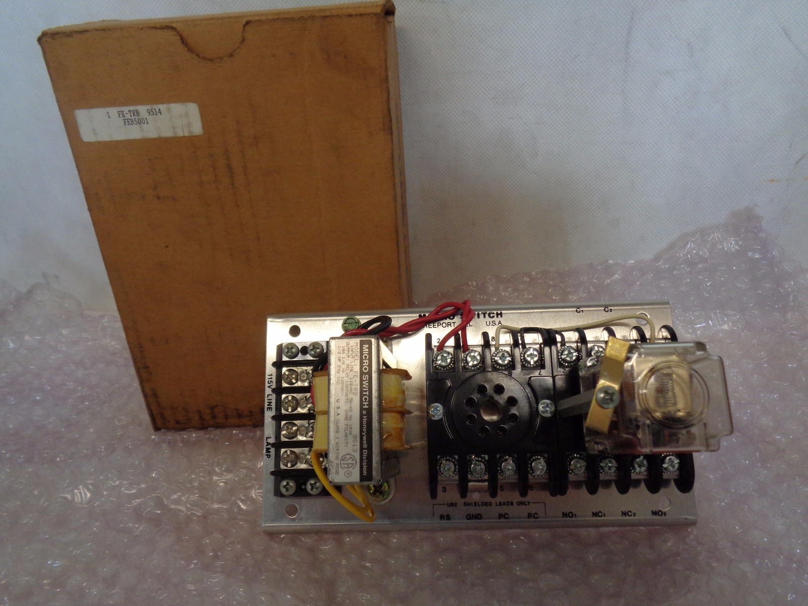 NEW HONEYWELL/MICRO FE-TRB SWITCH BASE CONTROL
