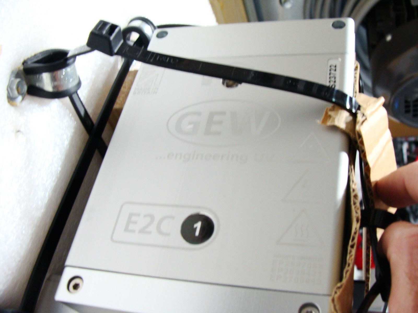 New GEW Rhino / RLT Engineering UV Curing System For Printing & Coating W/ E2C