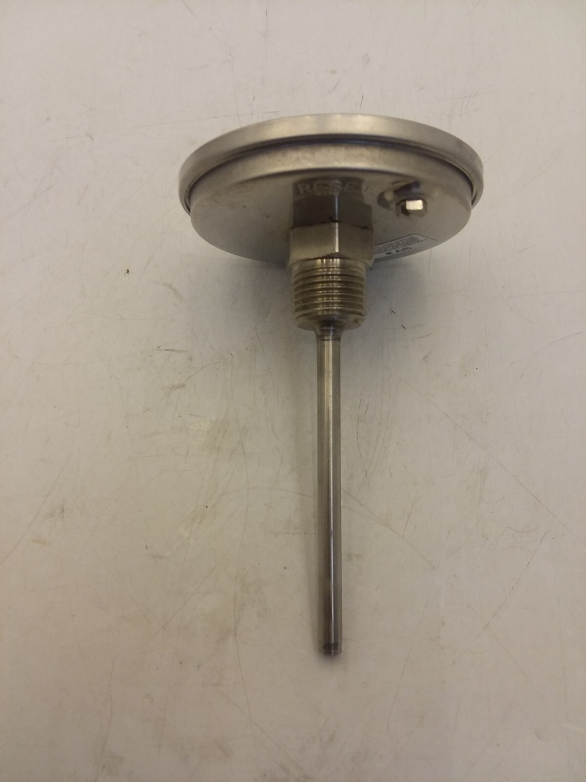 ASHCROFT DIAL THERMOMETER 3.25” STEM 3″ FACE BI-METAL THEROMETER 0-250F NIB