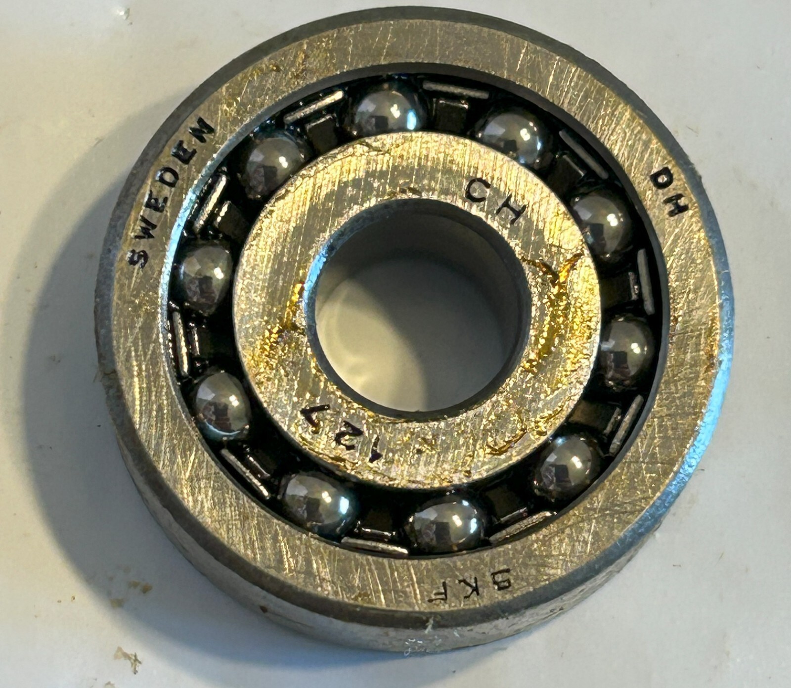 SKF 13302 J 127 Double Row Self Aligning Ball Bearing 7x22x7mm NIB NOS