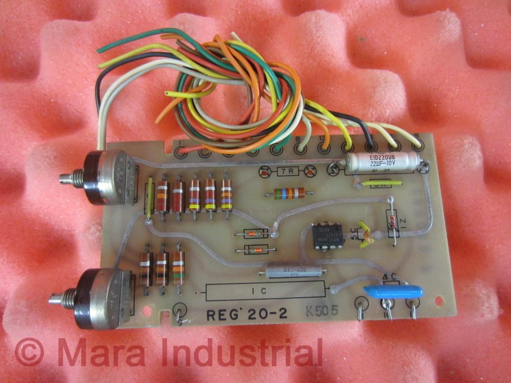 Part 1266062 F 1266062F Circuit Board Reg 20-2 K505