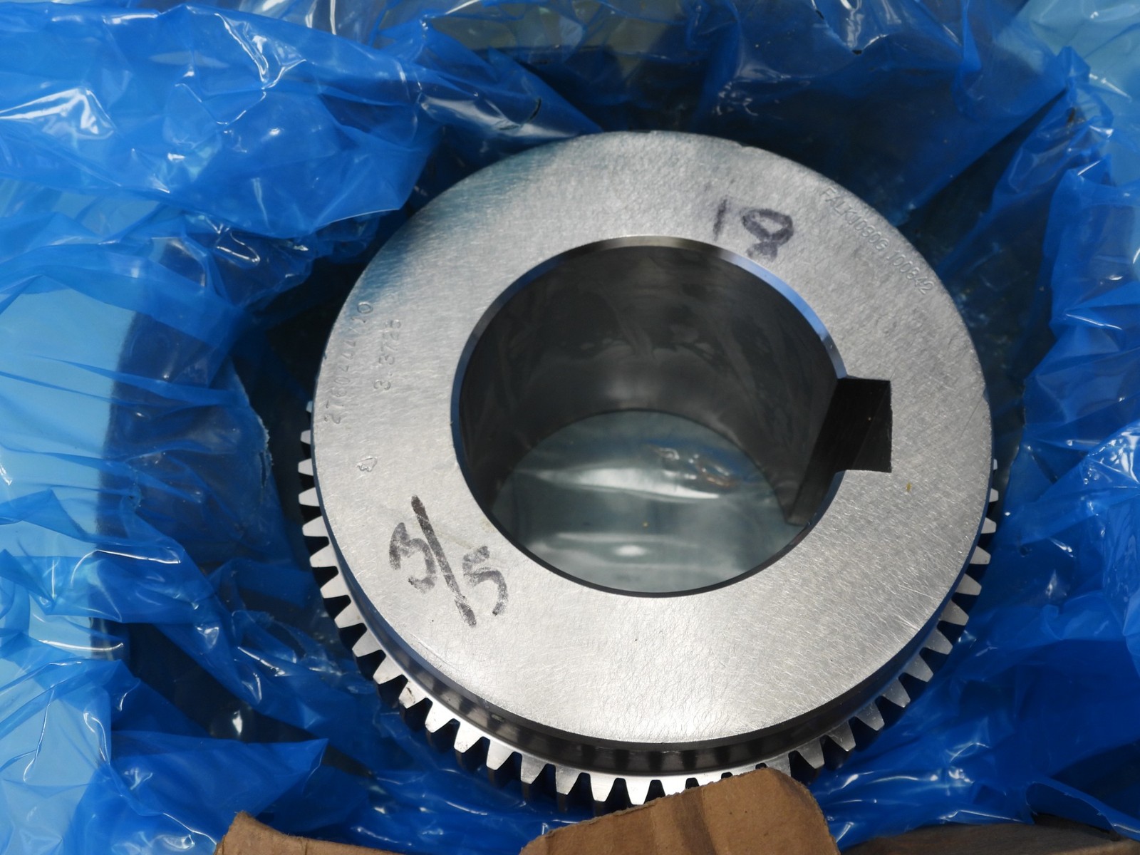 Falk 1030G Flex Hub 3.375 Bore Gear Coupling 6.625″ x 6.625″ x 3.75″ 0744697 100