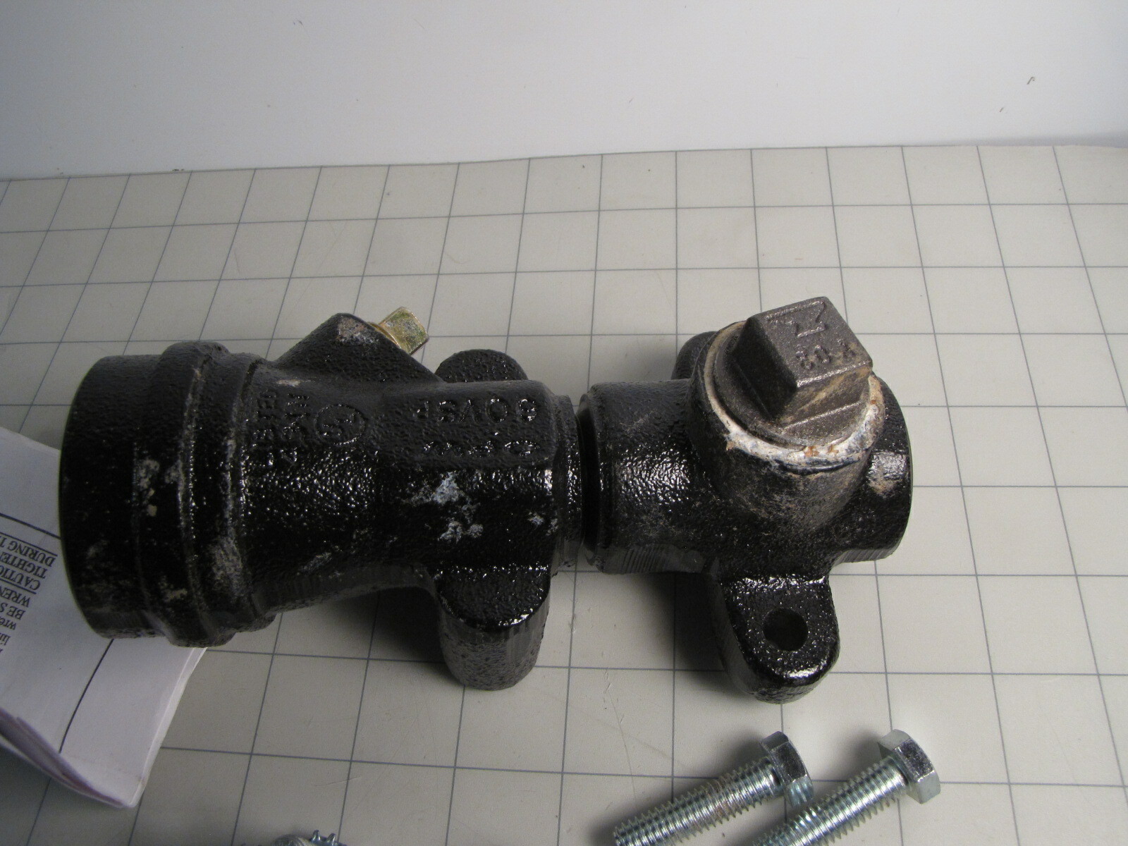 OPW 60VSP-1001 1″ x 1-1/2″ FNPT Poppeted Vapor Shear Valve NEW