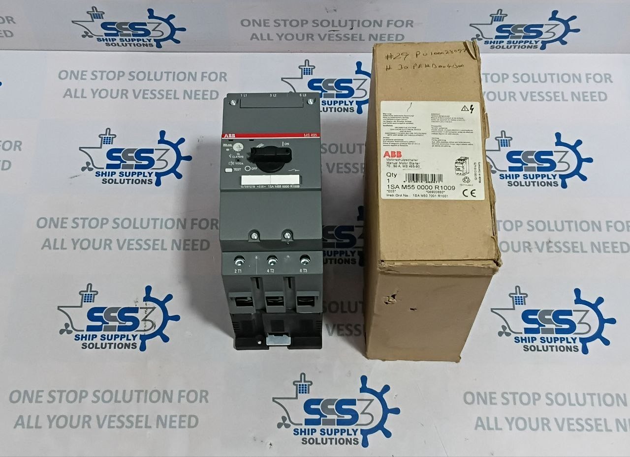 ABB MS495-90 1SAM550000R1009 Motor Starter 70-90A MS 495 (Unused New)