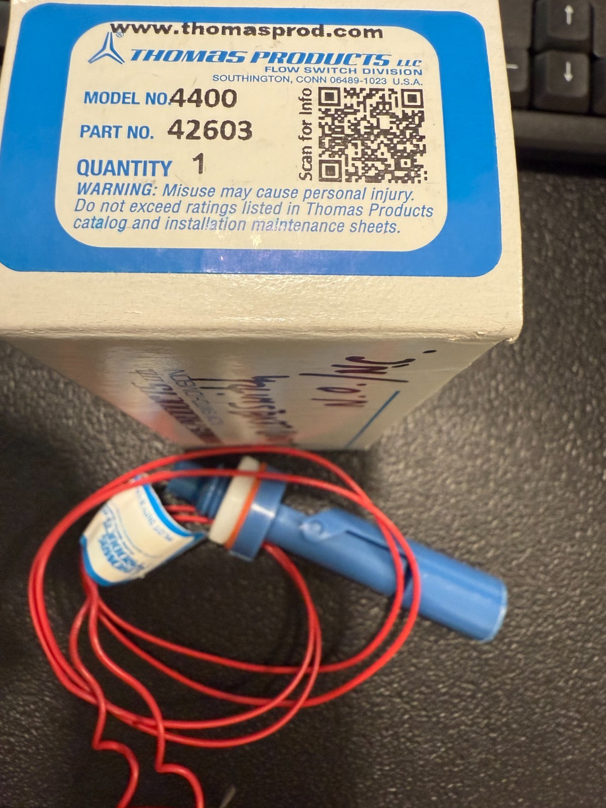 THOMAS PRODUCTS 4400 Part# 42603 Free Shipping USPS Priority Mail.