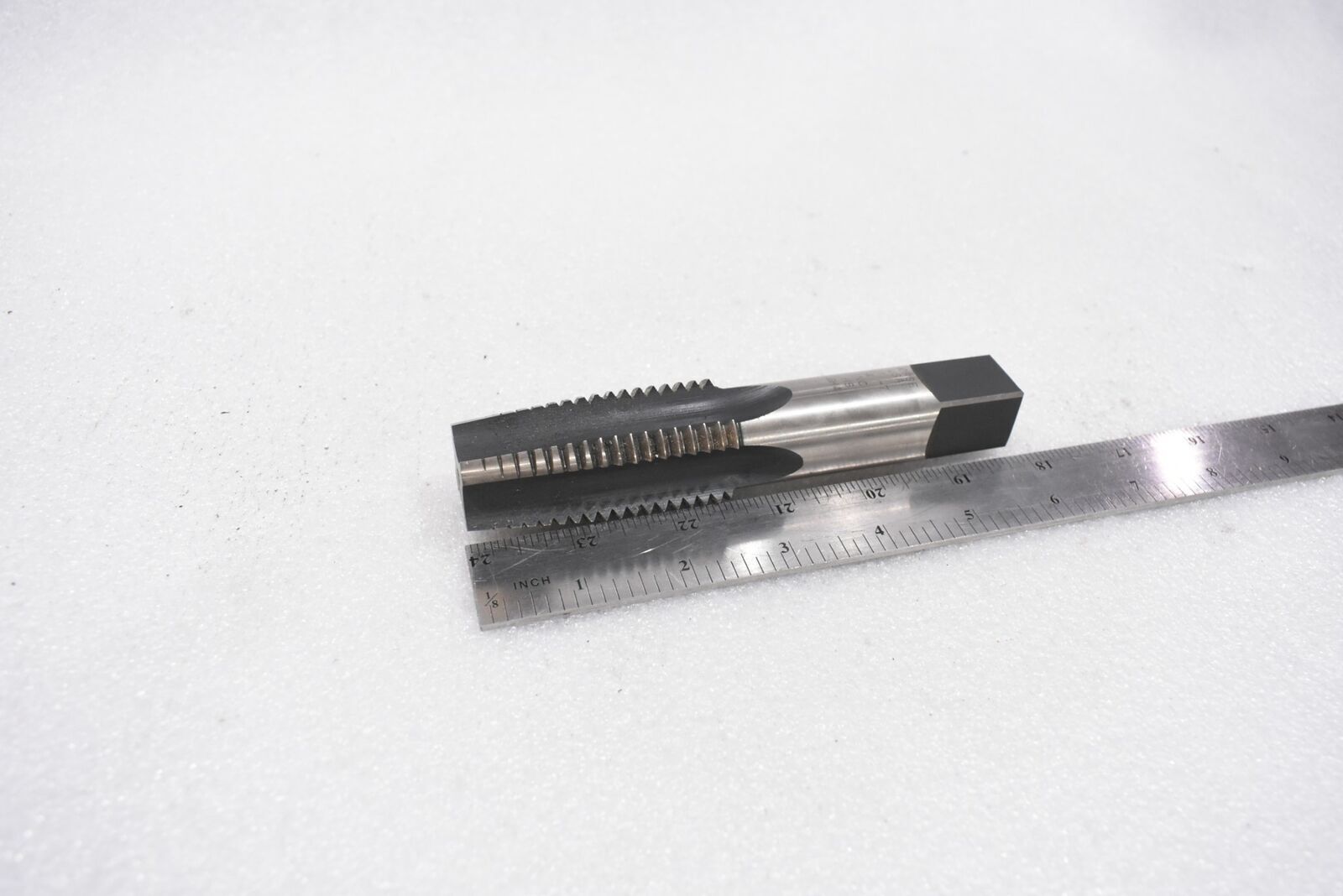 MORSE HAND TAP 1-1/4″-7 TAPER NC HS GH4, 5-7/8″ OVERALL LENGTH
