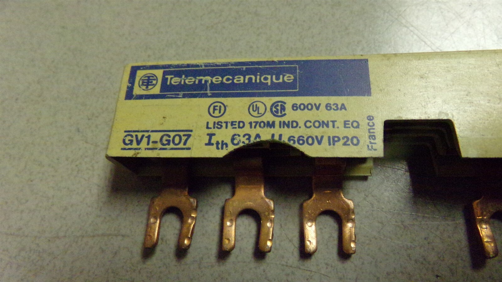 Telemecanique GV1-G07 Jumper 600V 63A *FREE SHIPPING*