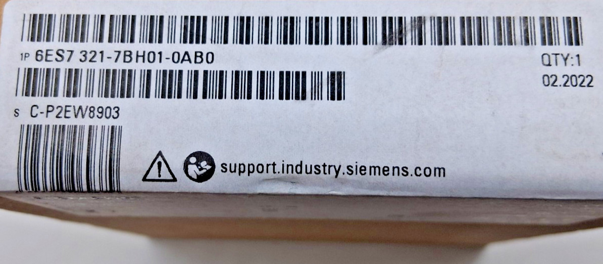 Siemens 6ES7 321-7BH01-0AB0 Digital Input Module – FACTORY SEALED