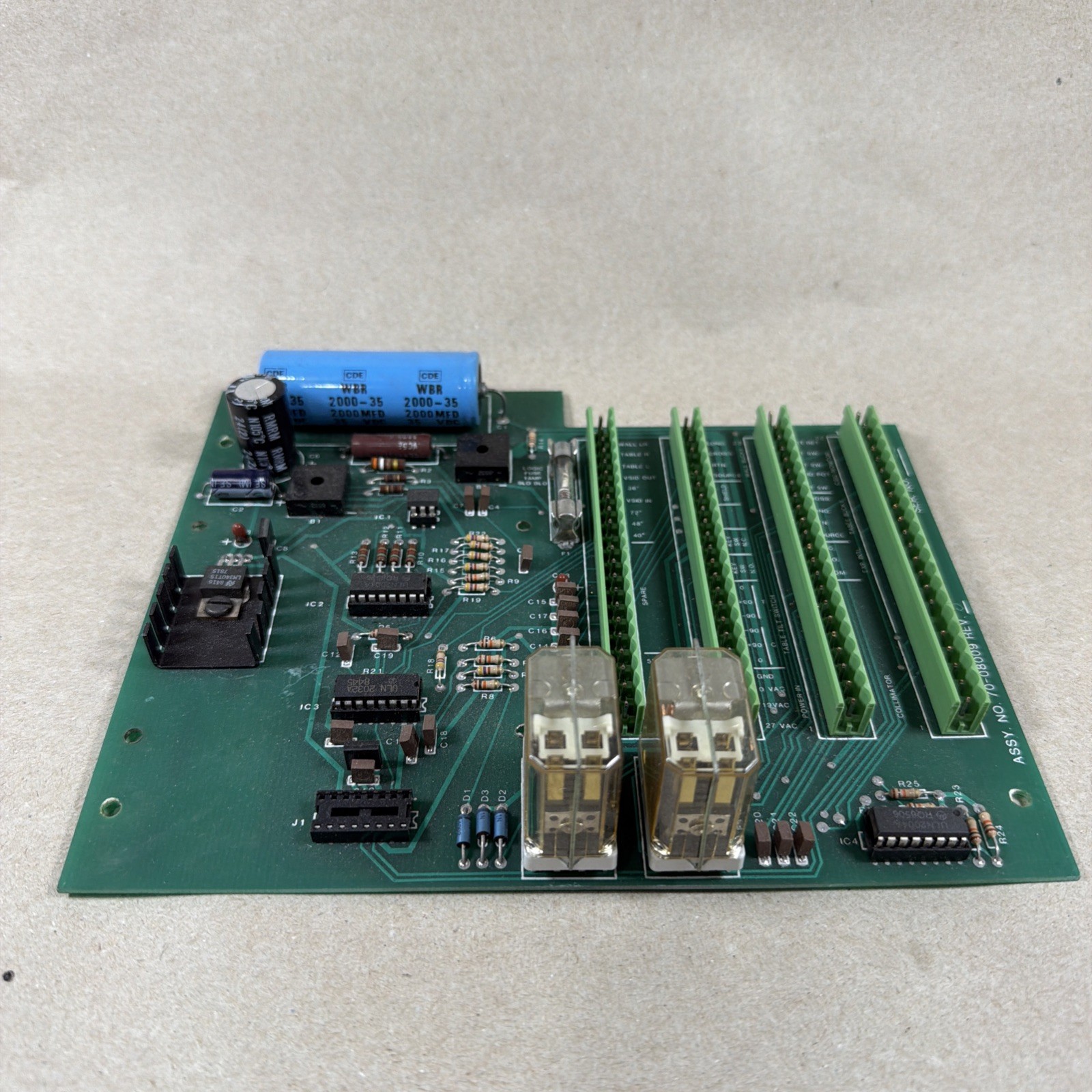 🔥 BOARD 70-06257-H – ASSY 70-08009 REV L – PHILIPS / SHIMADZU X-RAY (C31
