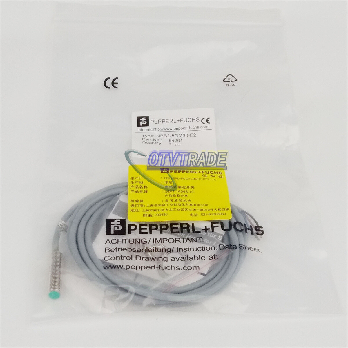 ONE for Pepperl+ Fuchs NBB2-8GM30-E2 Proximity Sensor New