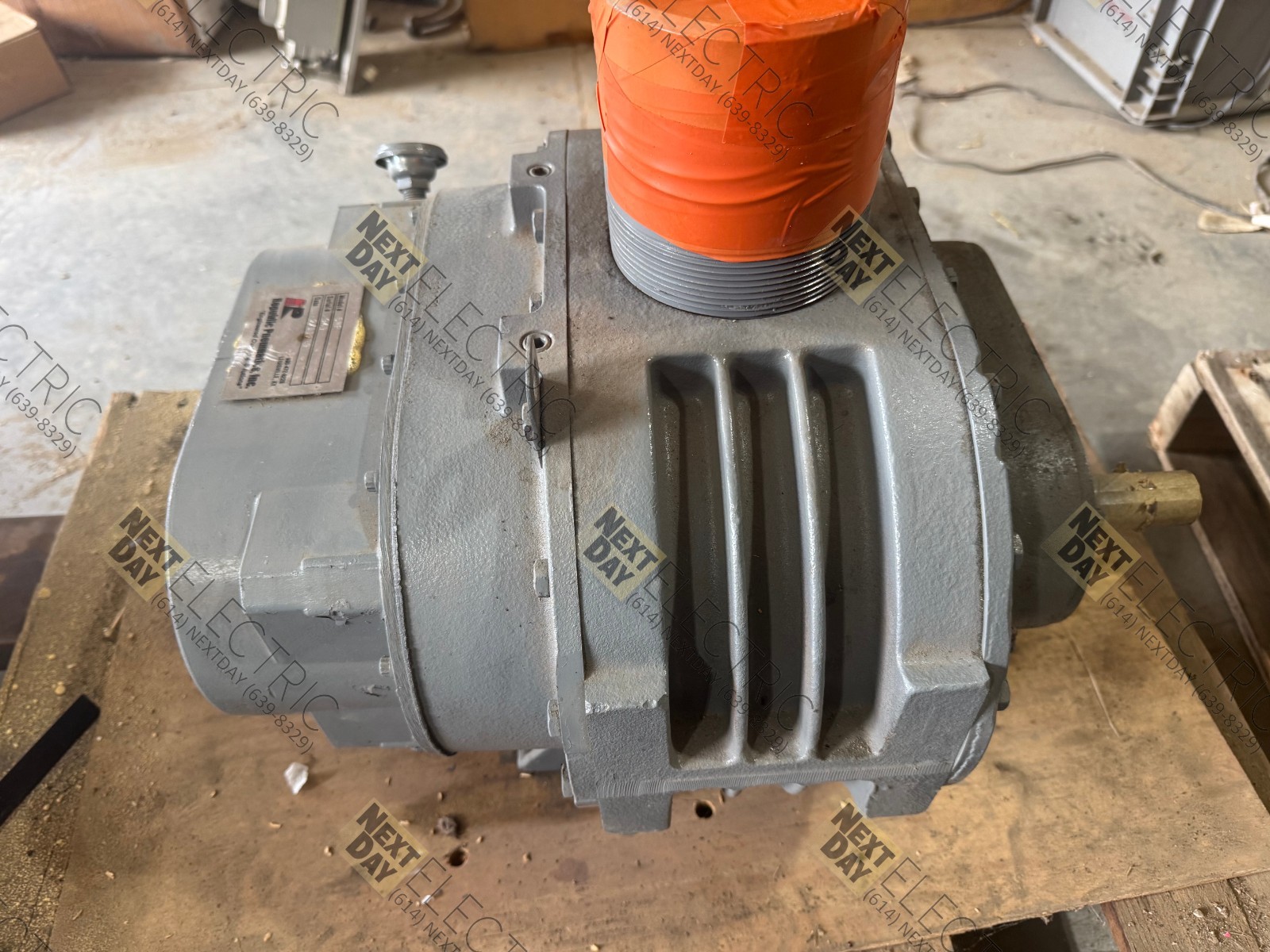 Republic Pneumatics, 5MP, Sutorbilt Legend Blower Vacuum Rotary Vane Roots
