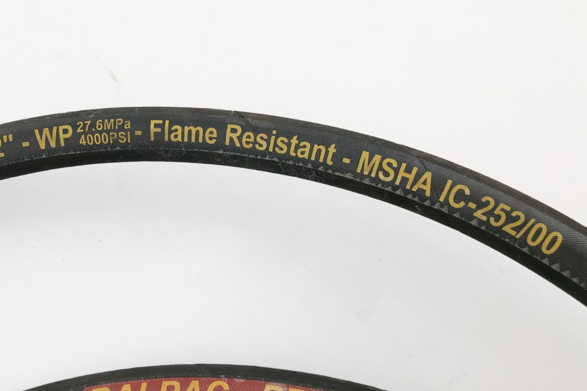New Balflex DIN EN 857-2SC Hose SAE 100R16 DN12 1/2″ 4000psi 98″ L – No Box