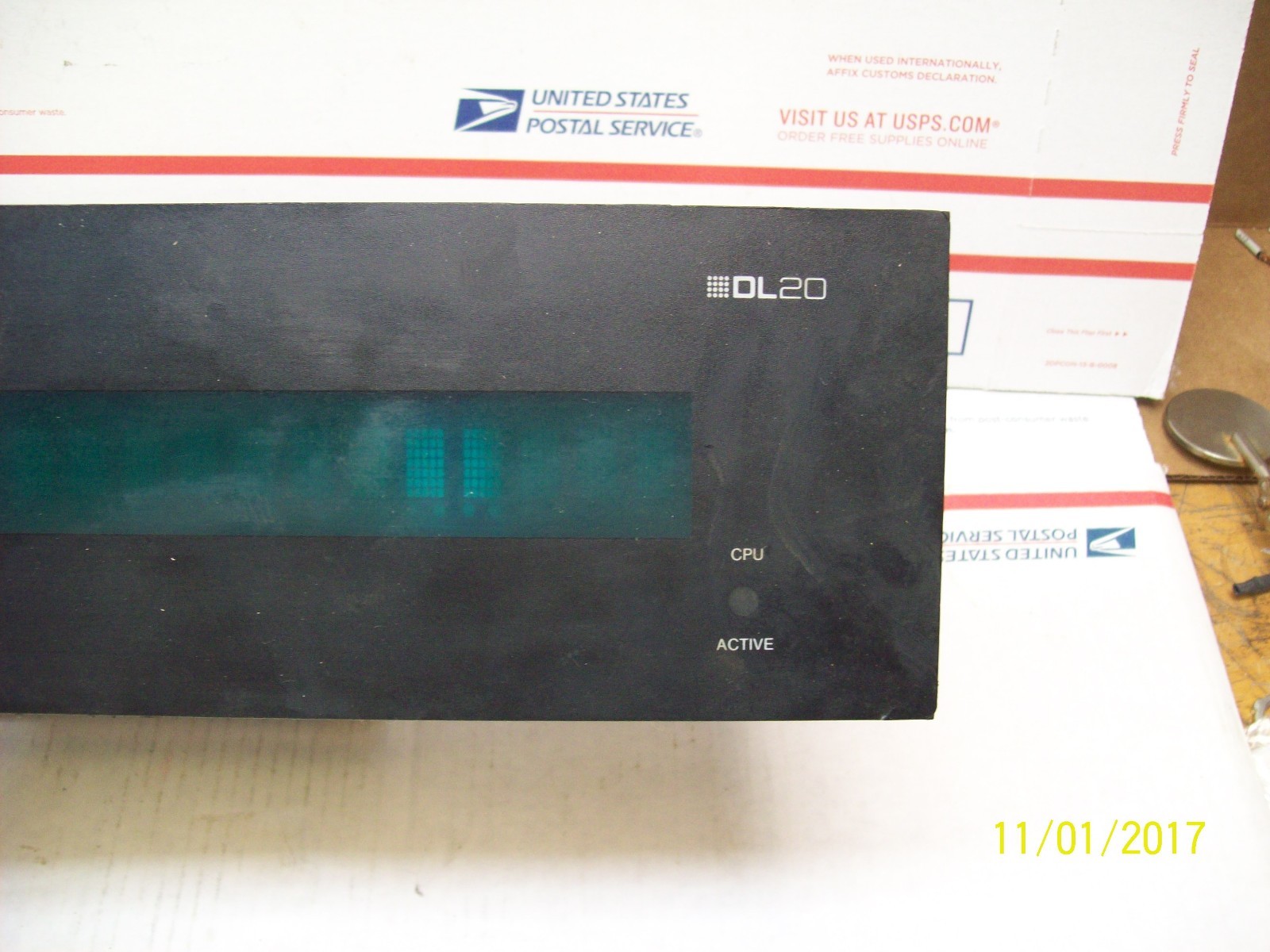 ALLEN BRADLEY DL20 DISPLAY 2706-B11J16 with INPUT CONVERTER 2706-NG1
