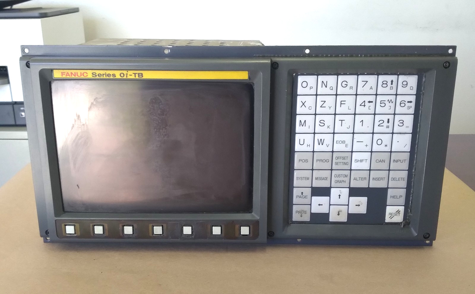 FANUC A61L-0001-0093 SERIES OI-TB CRT DISPLAY MODULE D9MM-11A, FROM KIA KIT 450