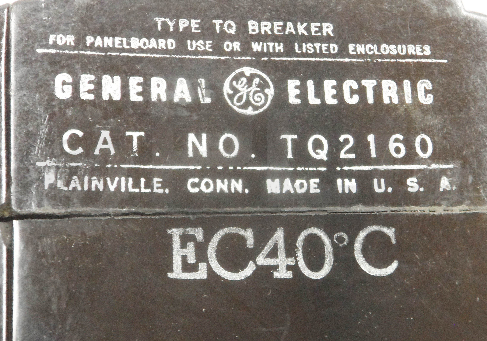 NEW BOX OF 3 GENERAL ELECTRIC TQ2160 CIRCUIT BREAKER TYPE TQ 2 POLE 60A *READ*
