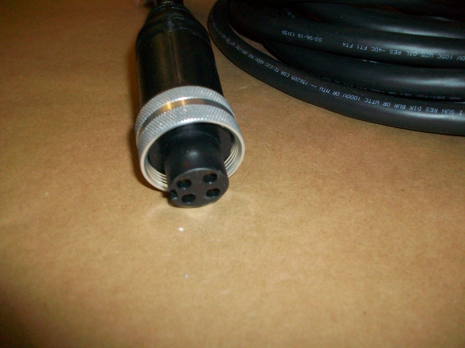 Brad Power Extension Cable CC4030K17M1000 NEW