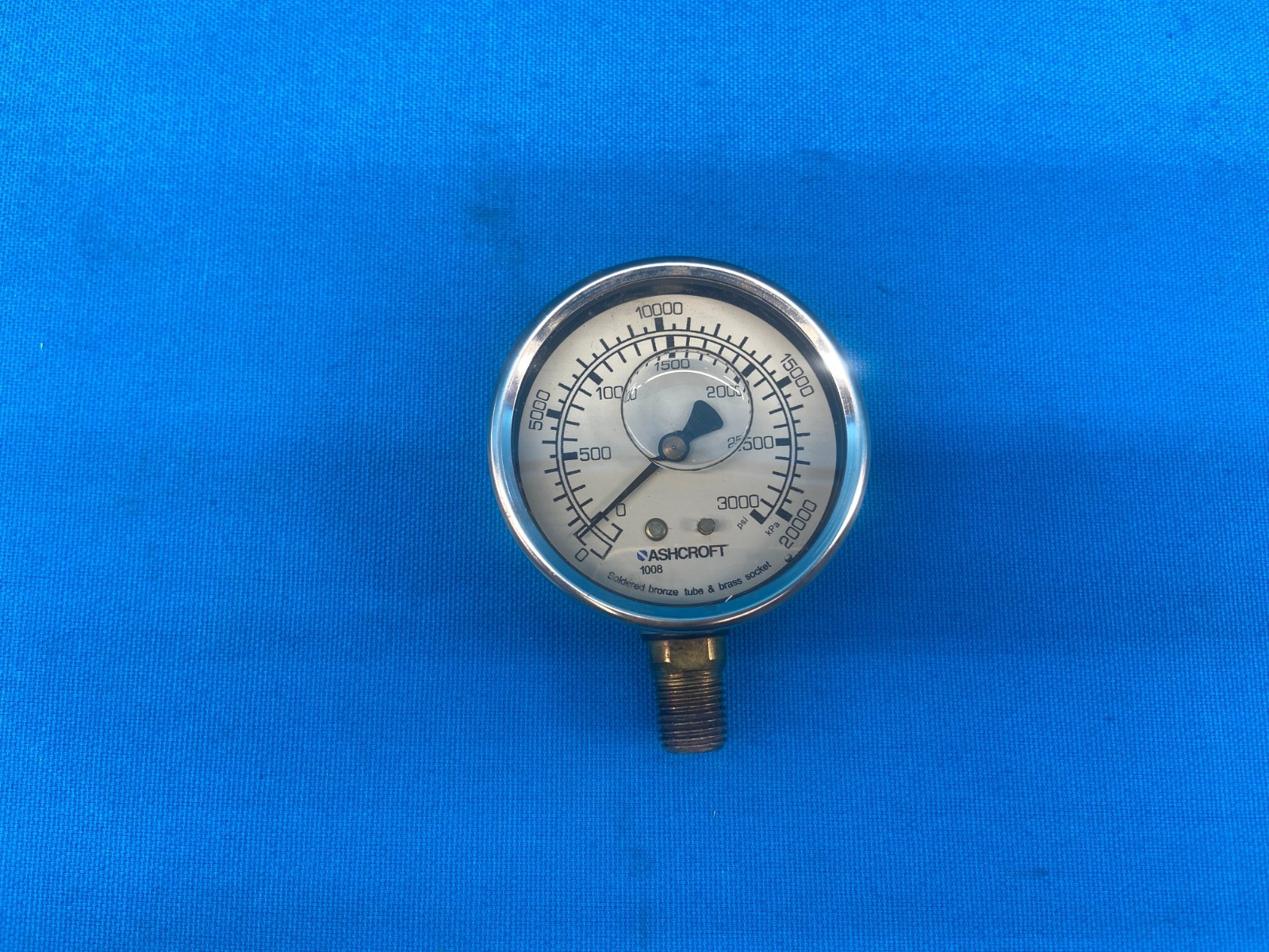 Ashcroft 631008A02L 63MM Pressure Transmitter 0/3000 PSI